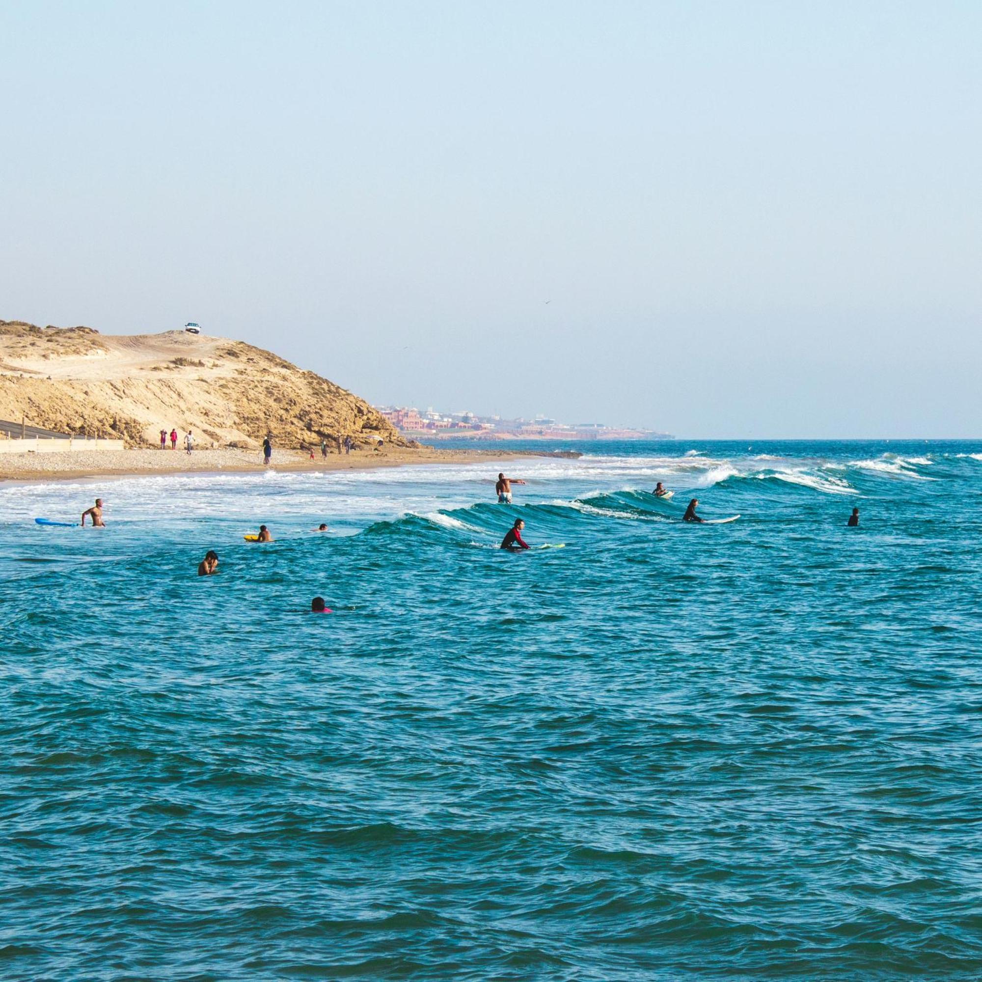 Eco Bay Hostel Agadir Bagian luar foto